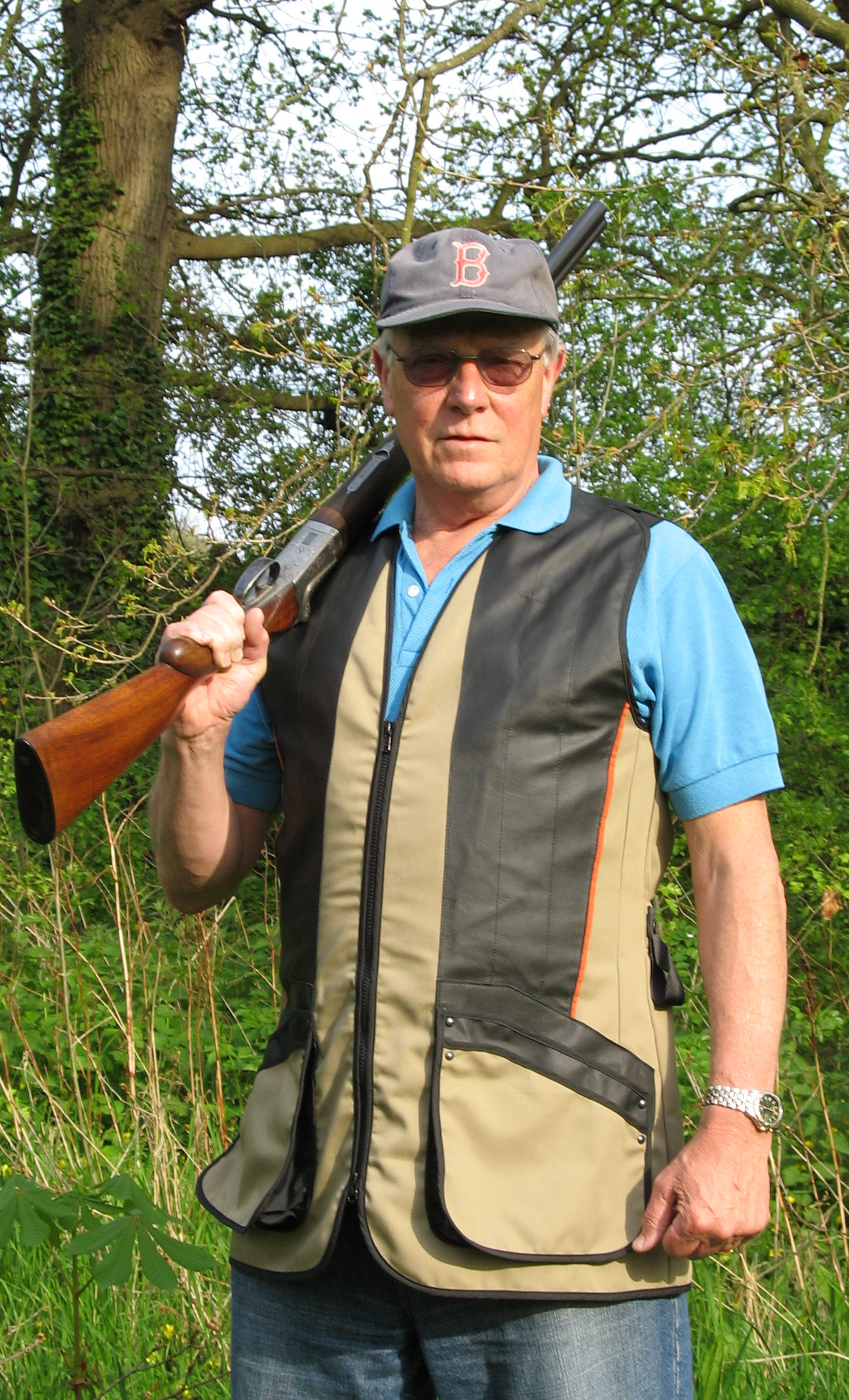 Gents Shooting Vest Khaki