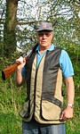 Gents shooting vest - Khaki