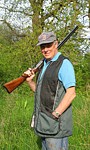 Gents shooting vest - Spruce